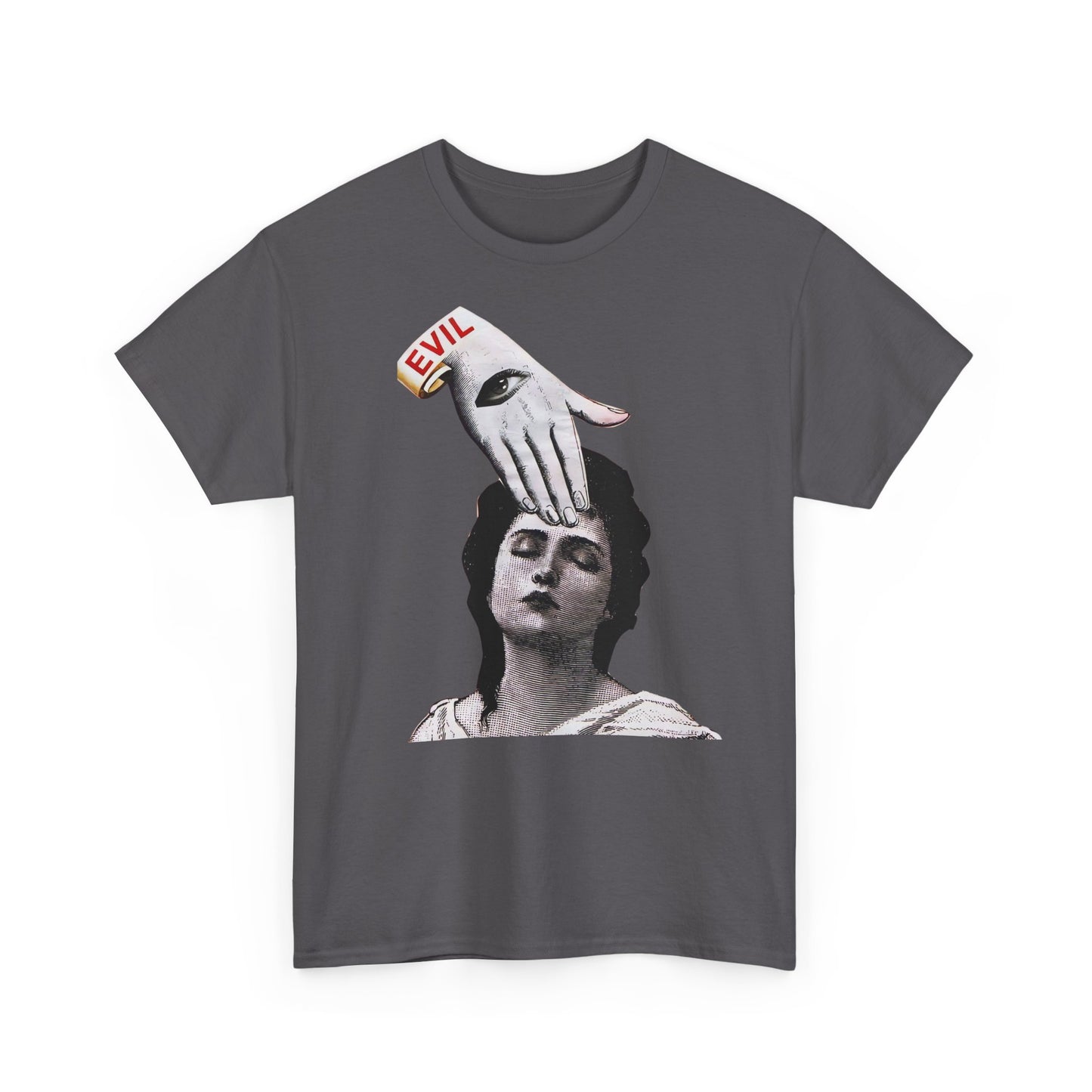 "Evil_mind" Heavy fabric T-Shirt
