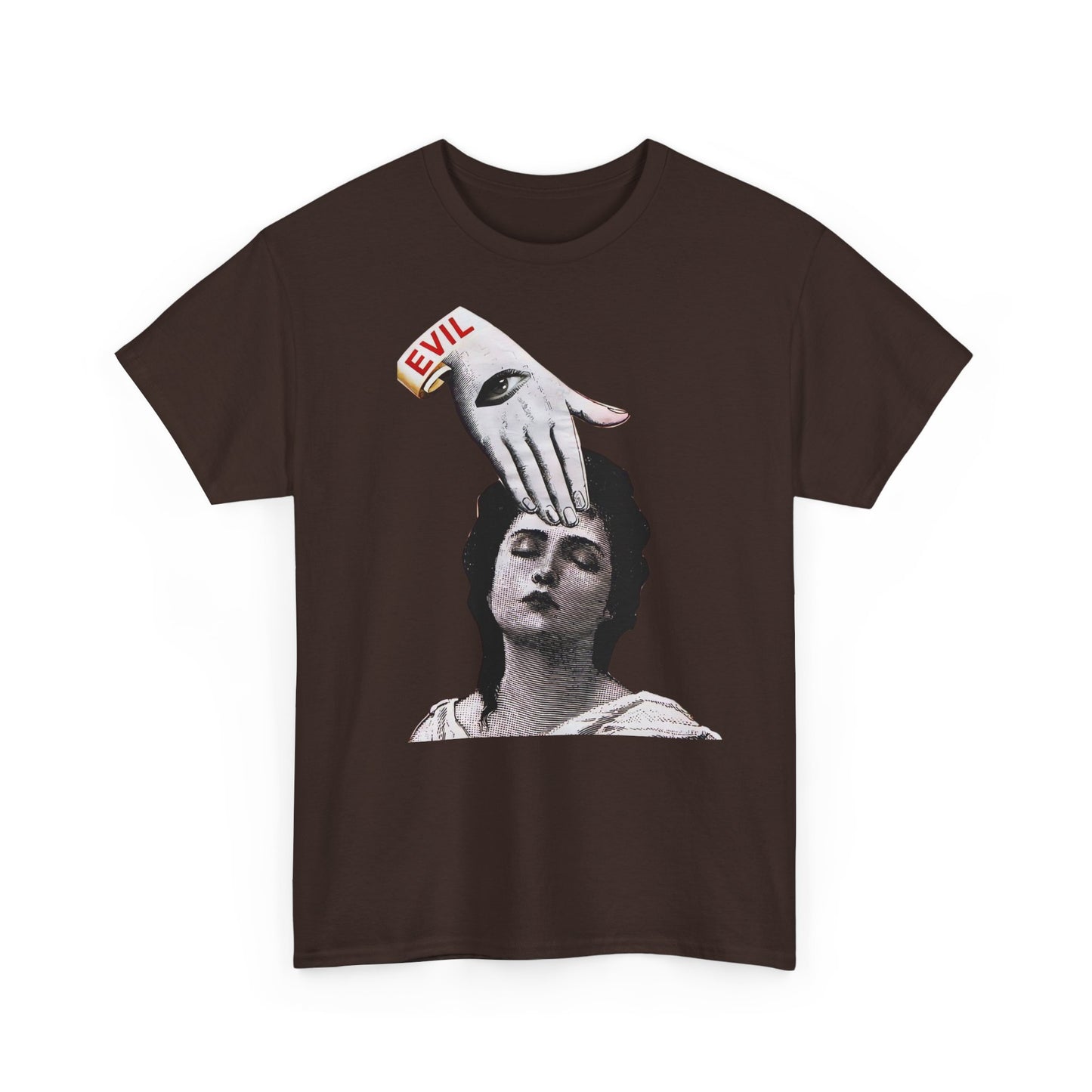 "Evil_mind" Heavy fabric T-Shirt