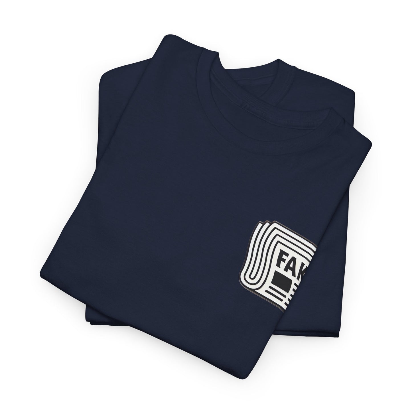 "Fake_news" Heavy fabric T-Shirt