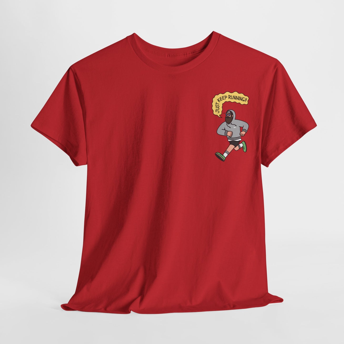 "Run_Meister" Heavy fabric T-Shirt