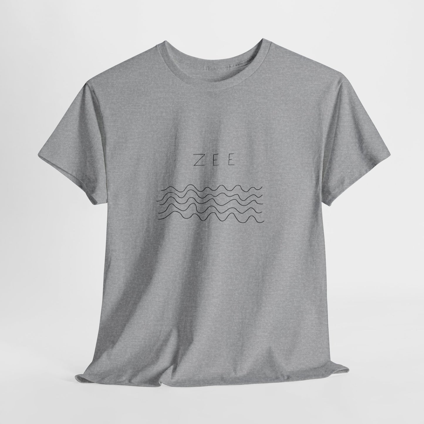"de ZEE” Heavy fabric T-Shirt.