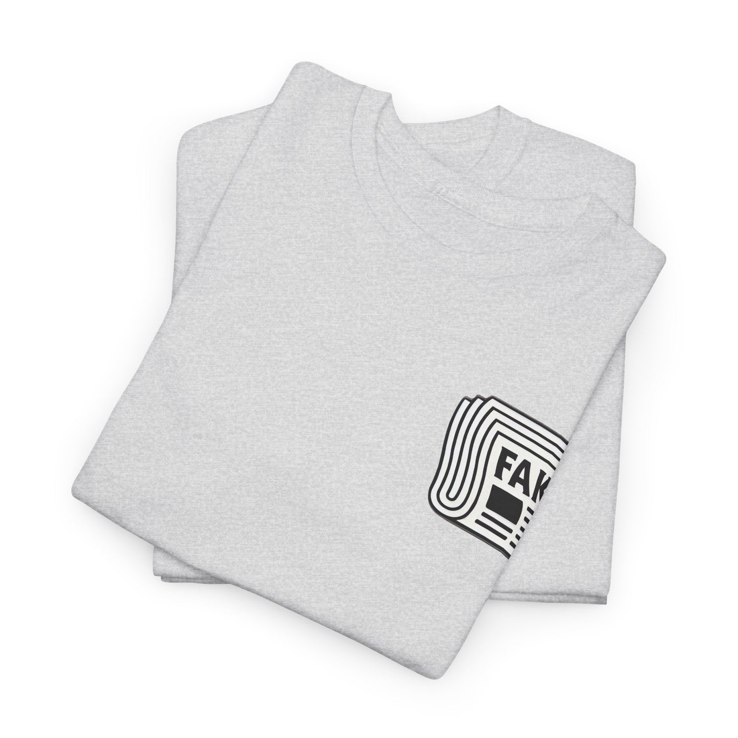 "Fake_news" Heavy fabric T-Shirt