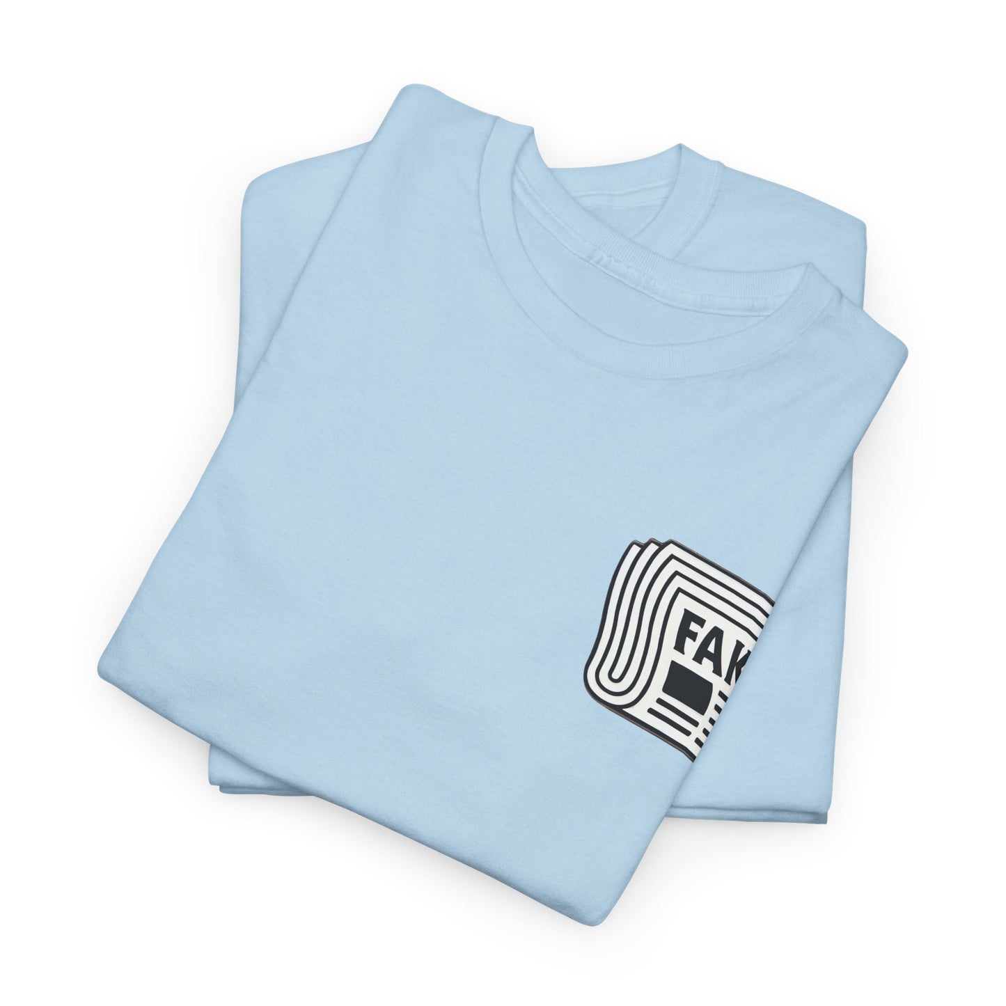 "Fake_news" Heavy fabric T-Shirt