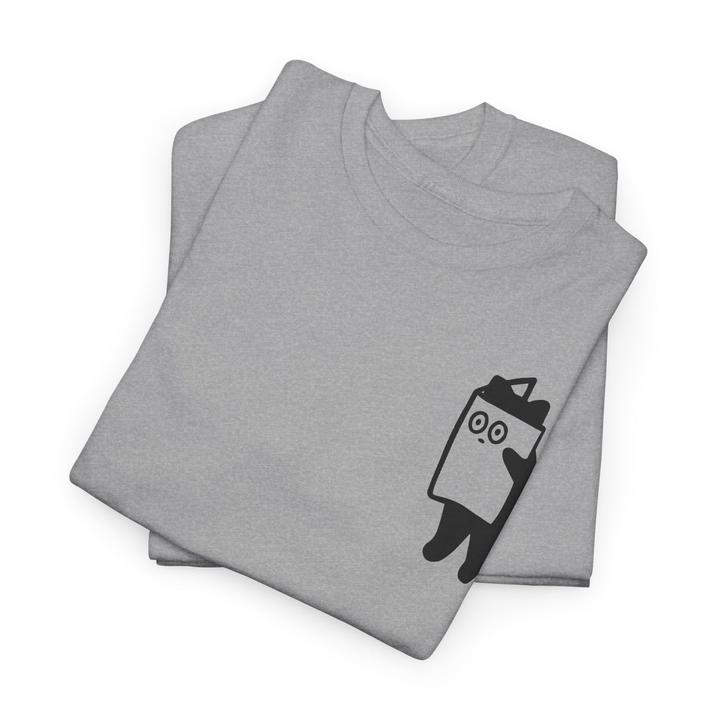 "Cat_A_Boo" Heavy fabric T-Shirt