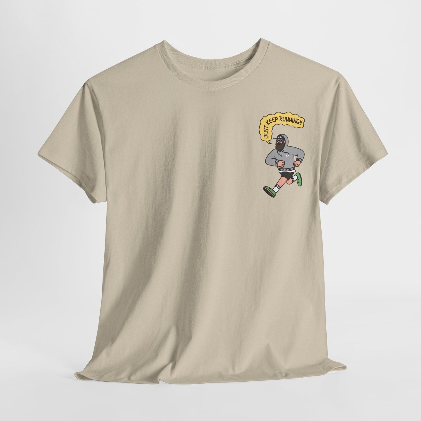 "Run_Meister" Heavy fabric T-Shirt