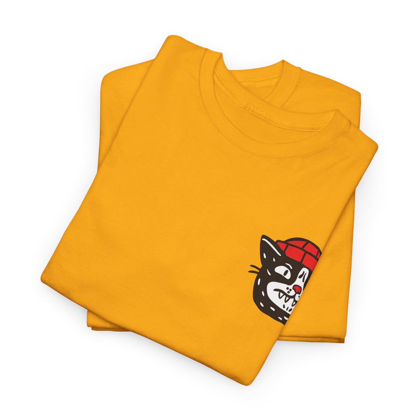 "Beeny_Cat" Heavy fabric T-Shirt