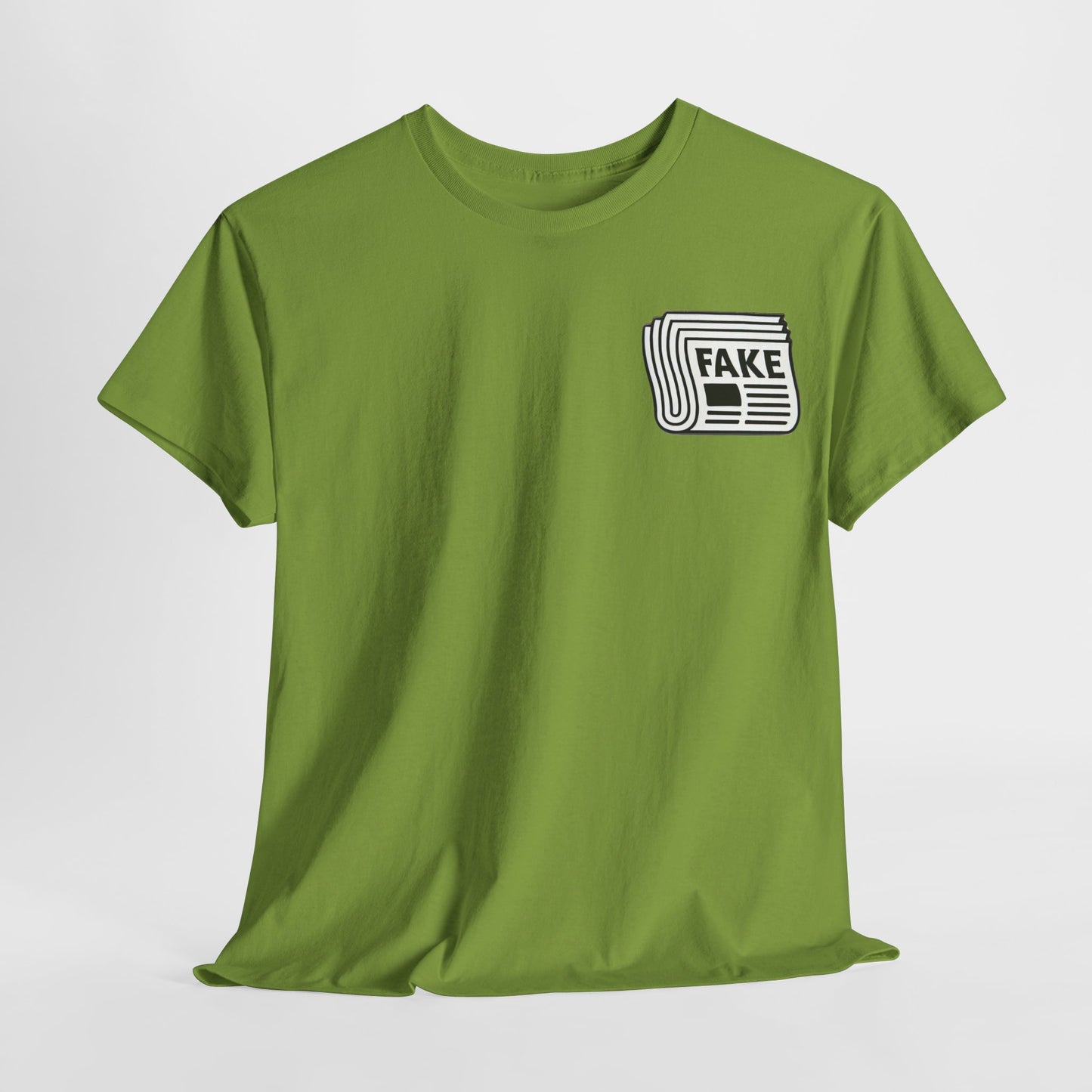 "Fake_news" Heavy fabric T-Shirt
