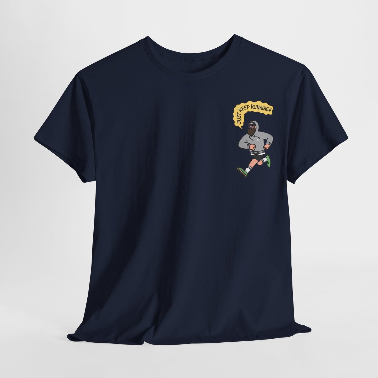 "Run_Meister" Heavy fabric T-Shirt