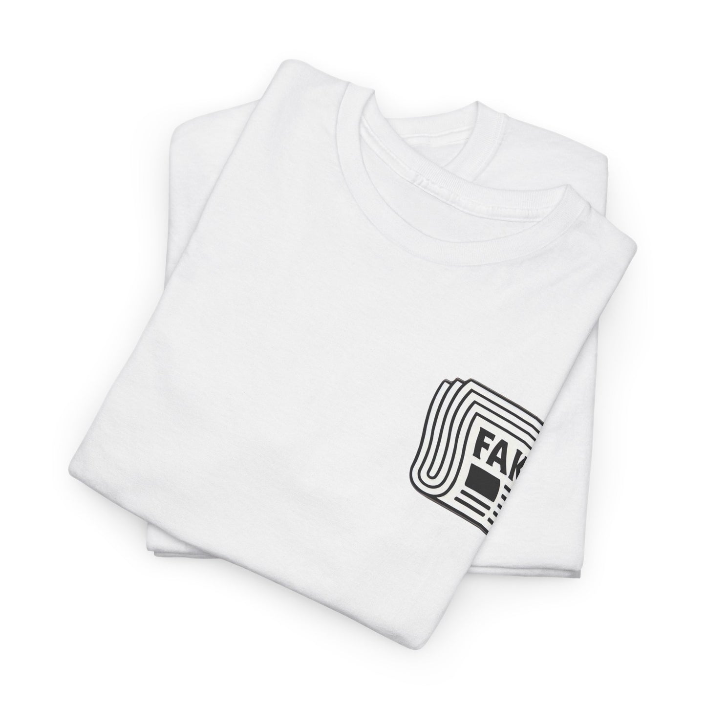 "Fake_news" Heavy fabric T-Shirt