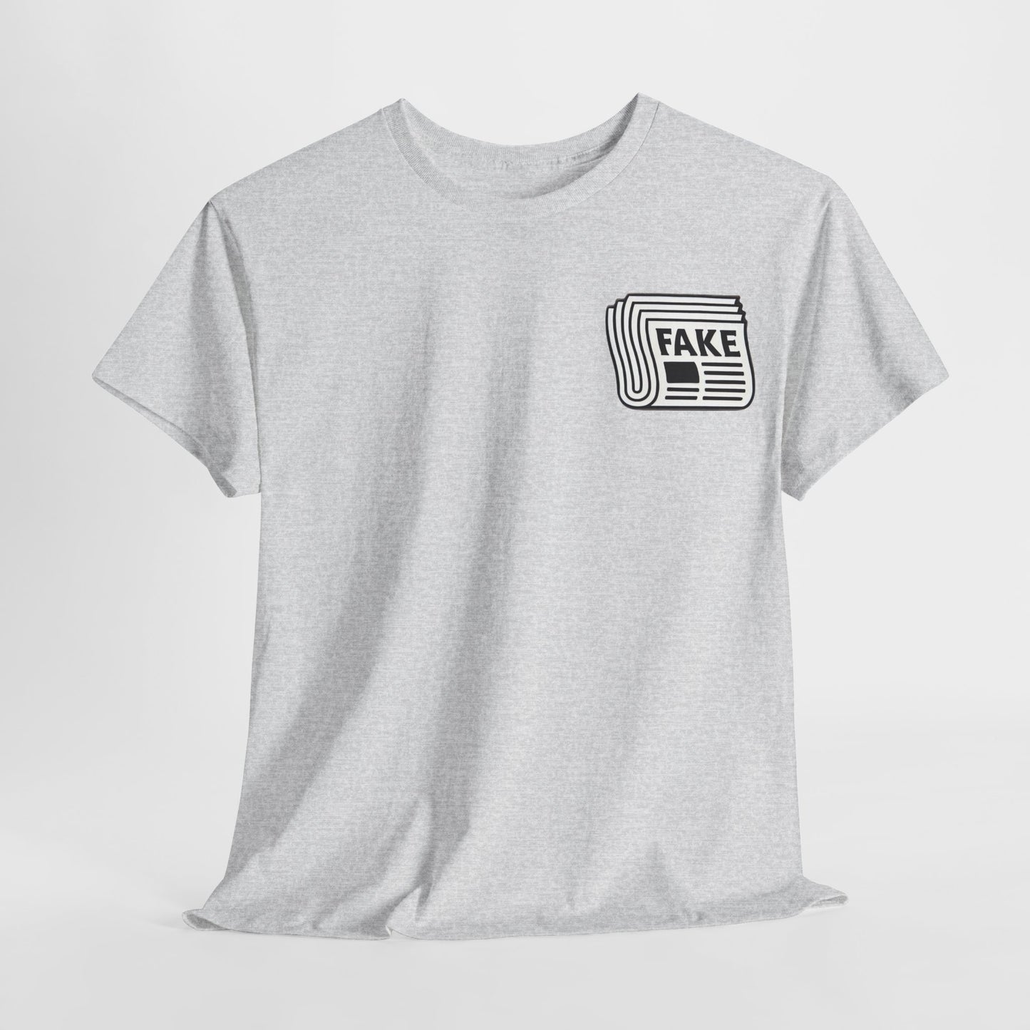 "Fake_news" Heavy fabric T-Shirt