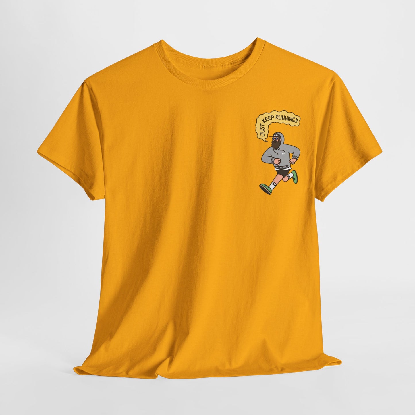 "Run_Meister" Heavy fabric T-Shirt