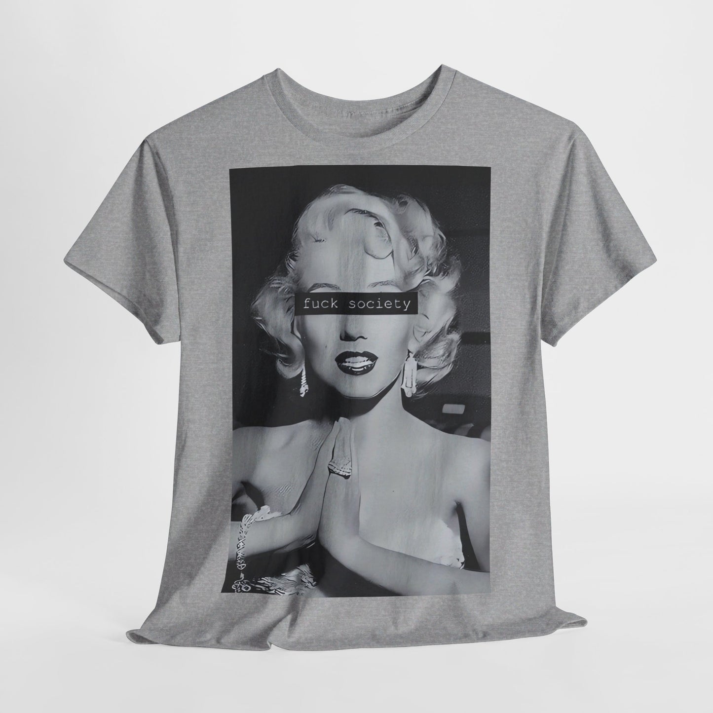 "F_society" Heavy fabric T-Shirt