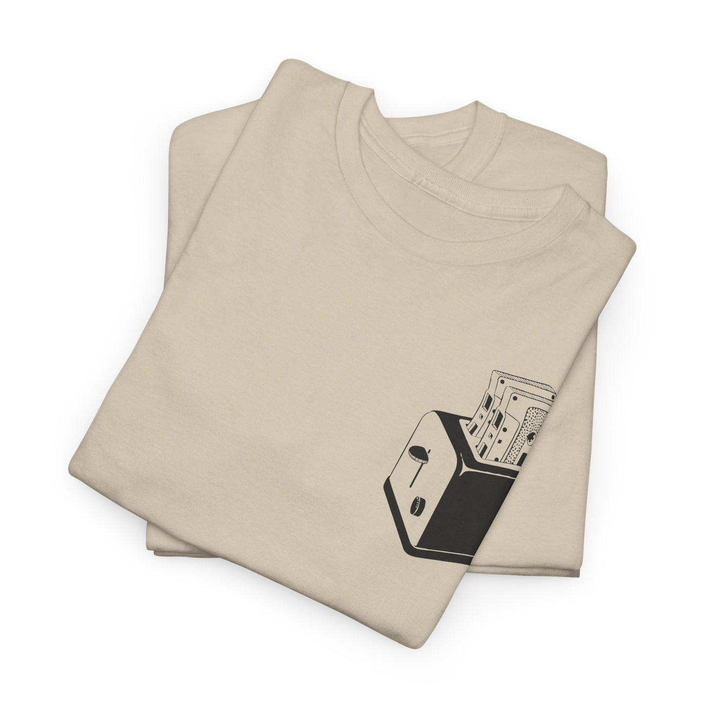 "Toasted" Heavy fabric T-Shirt