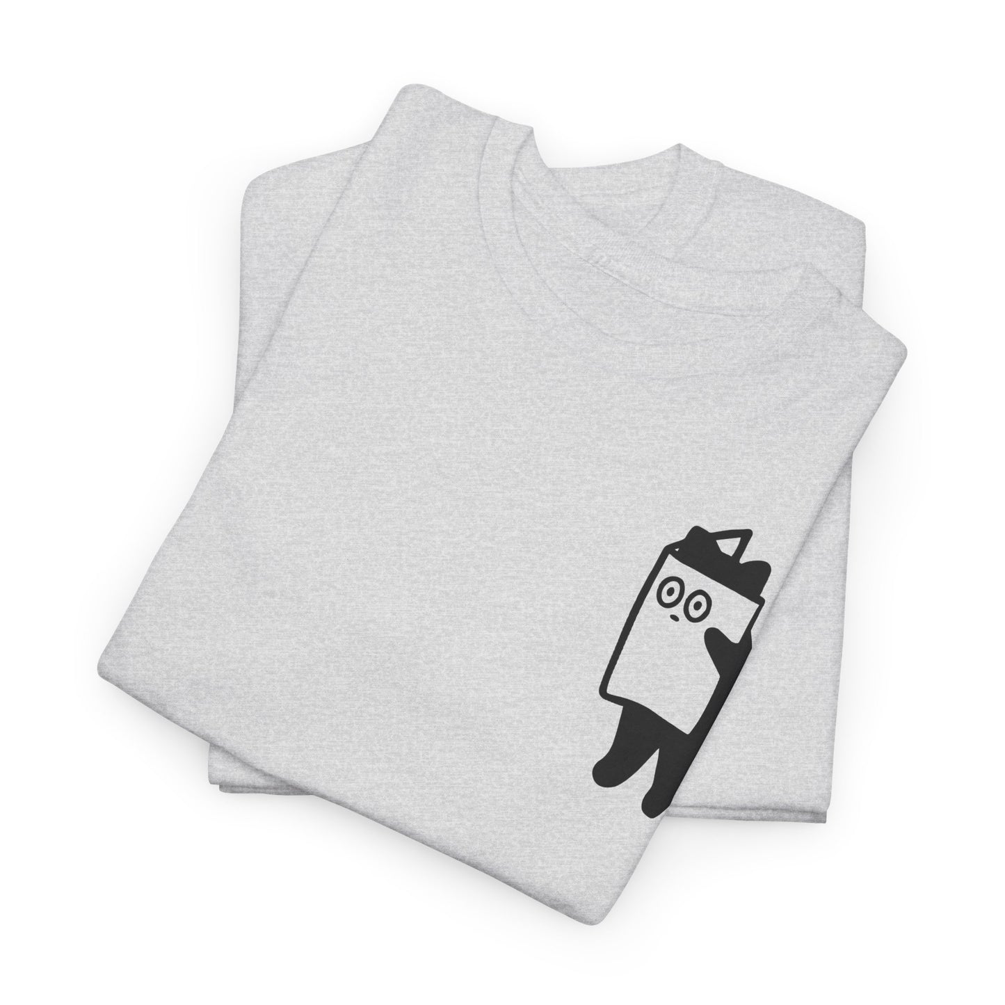 "Cat_A_Boo" Heavy fabric T-Shirt