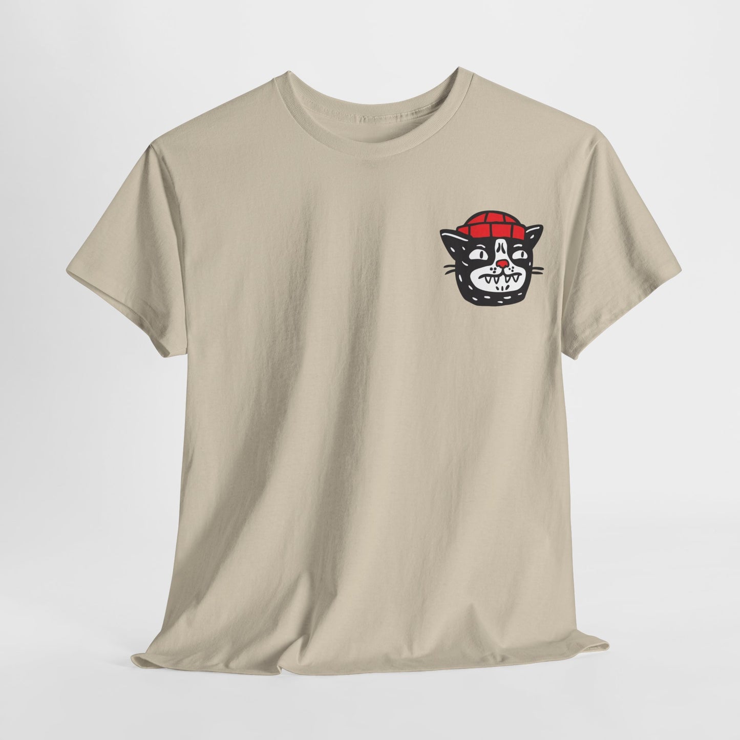 "Beeny_Cat" Heavy fabric T-Shirt