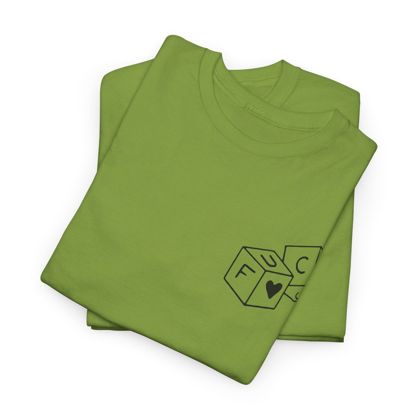"The_dice" Heavy fabric T-Shirt