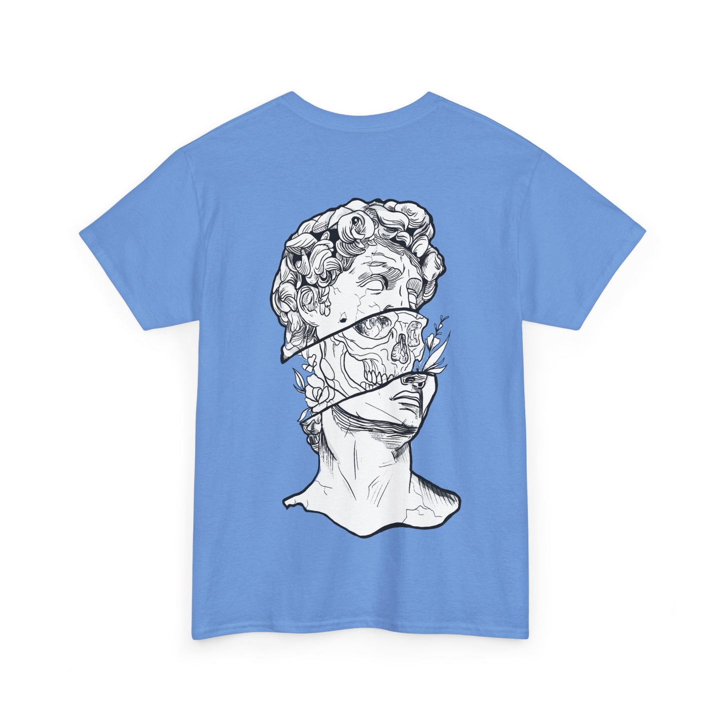 "Leo_Skull" Back Heavy fabric T-Shirt