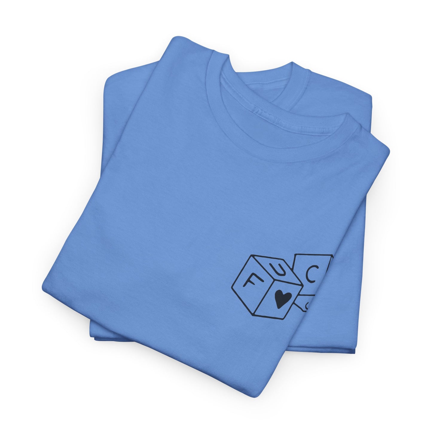 "The_dice" Heavy fabric T-Shirt
