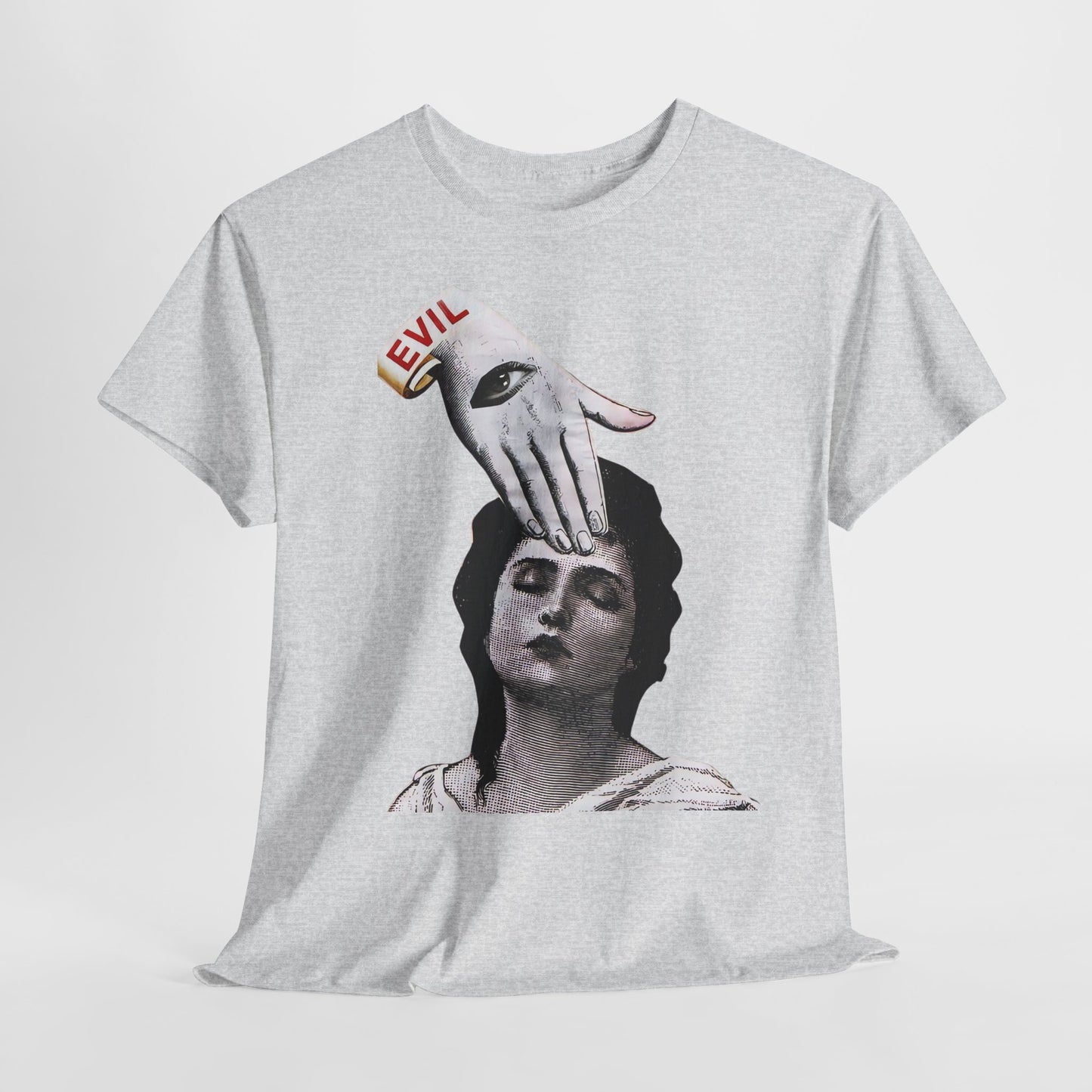 "Evil_mind" Heavy fabric T-Shirt