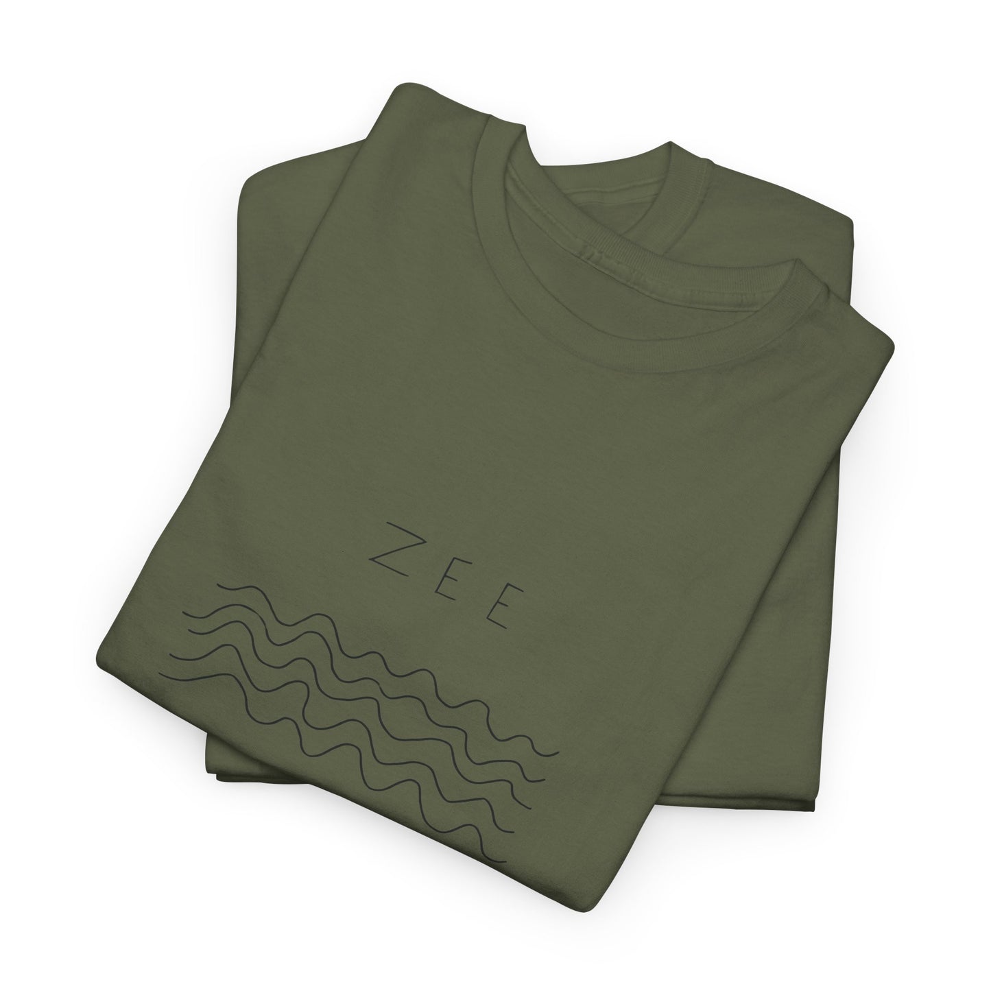 "de ZEE” Heavy fabric T-Shirt.