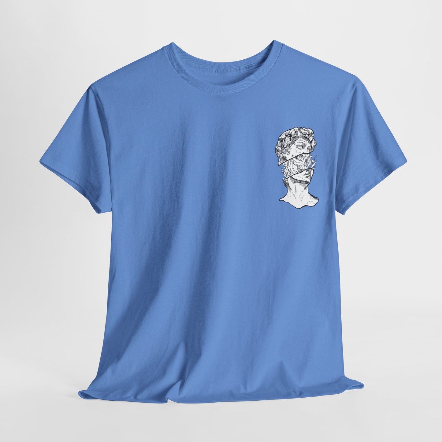 "Leo_Skull" Back Heavy fabric T-Shirt