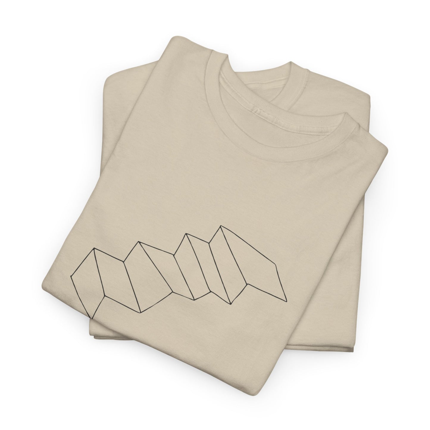 "Go up” Heavy fabric T-Shirt.