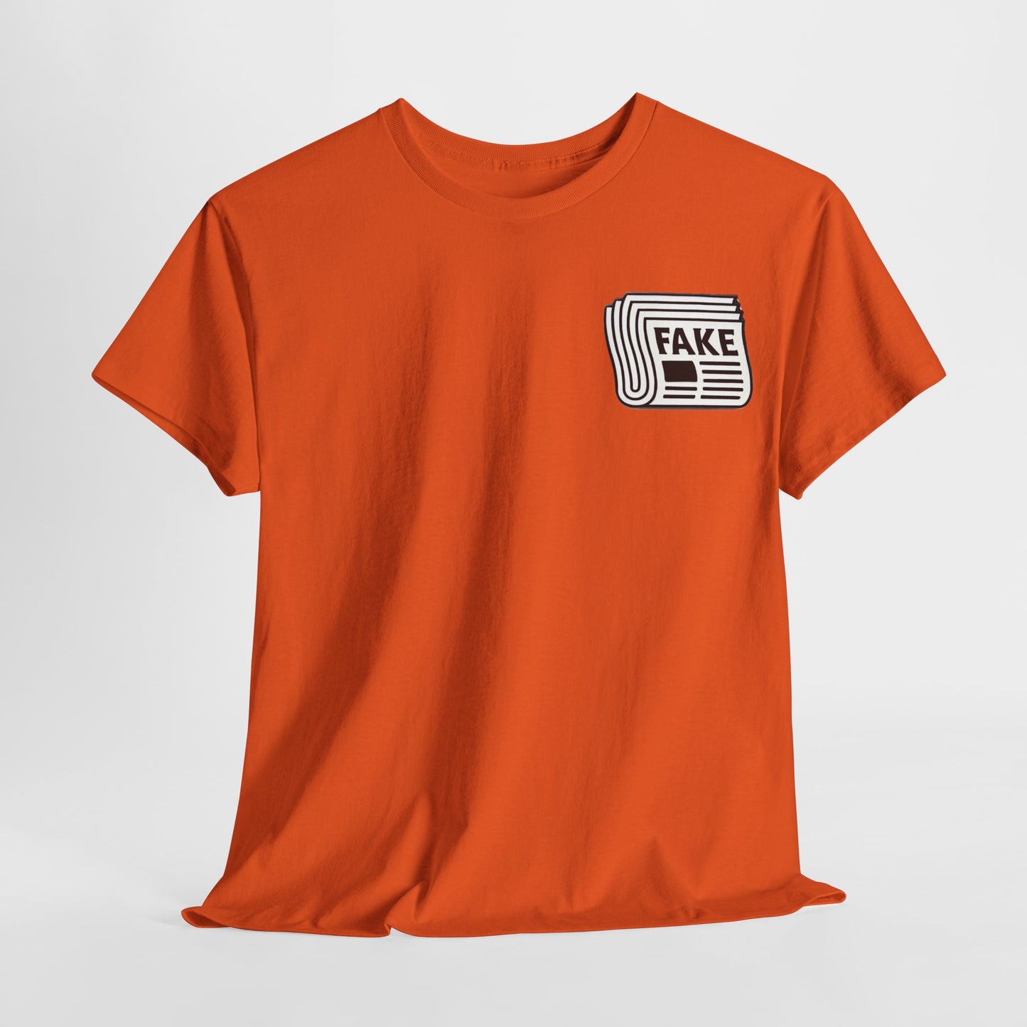 "Fake_news" Heavy fabric T-Shirt