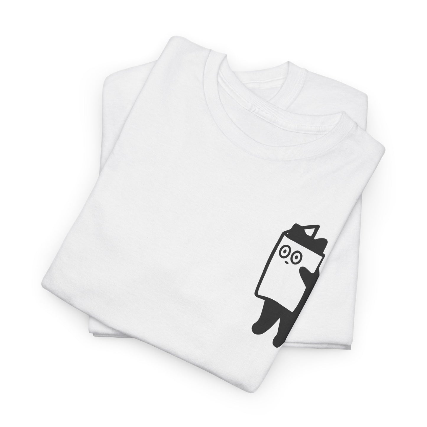 "Cat_A_Boo" Heavy fabric T-Shirt