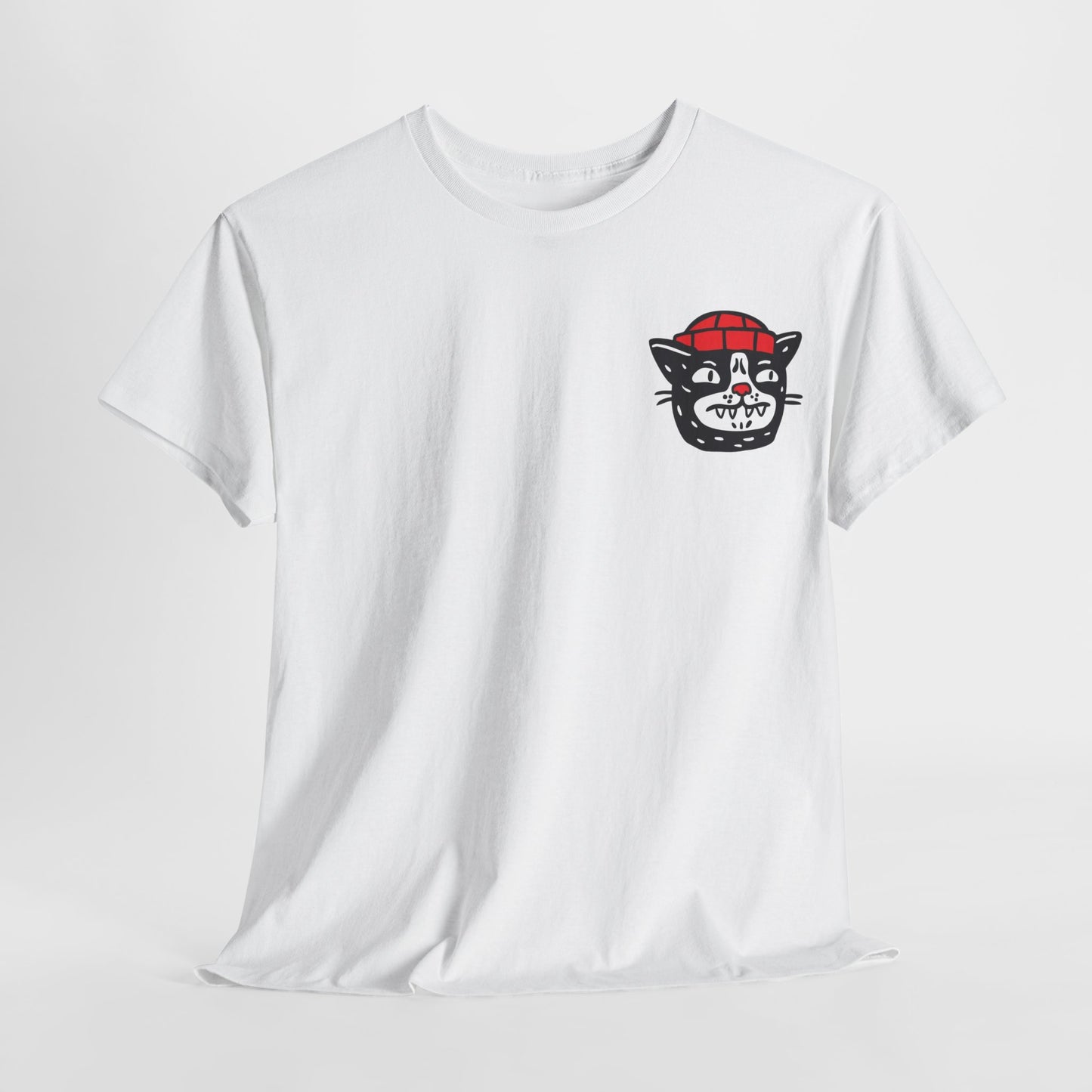"Beeny_Cat" Heavy fabric T-Shirt