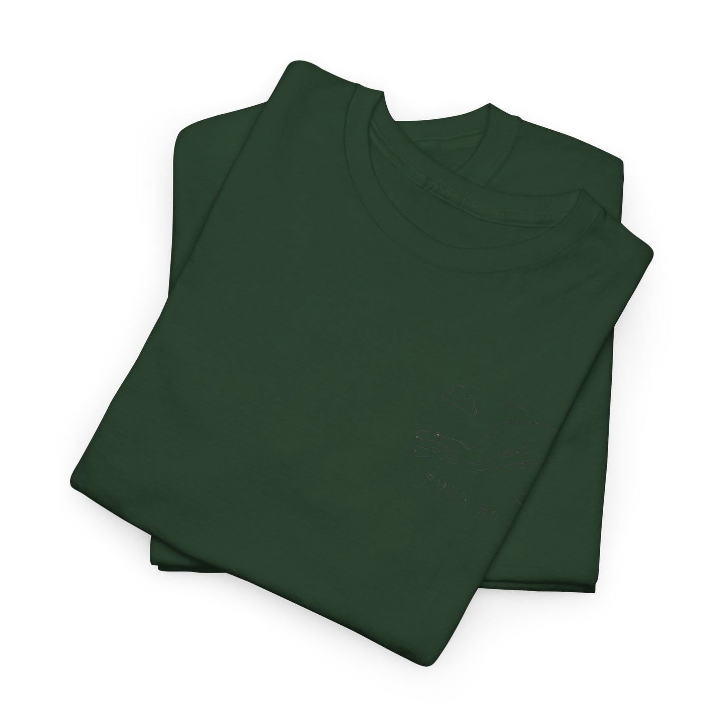 "Fuck_rules" Heavy fabric T-Shirt
