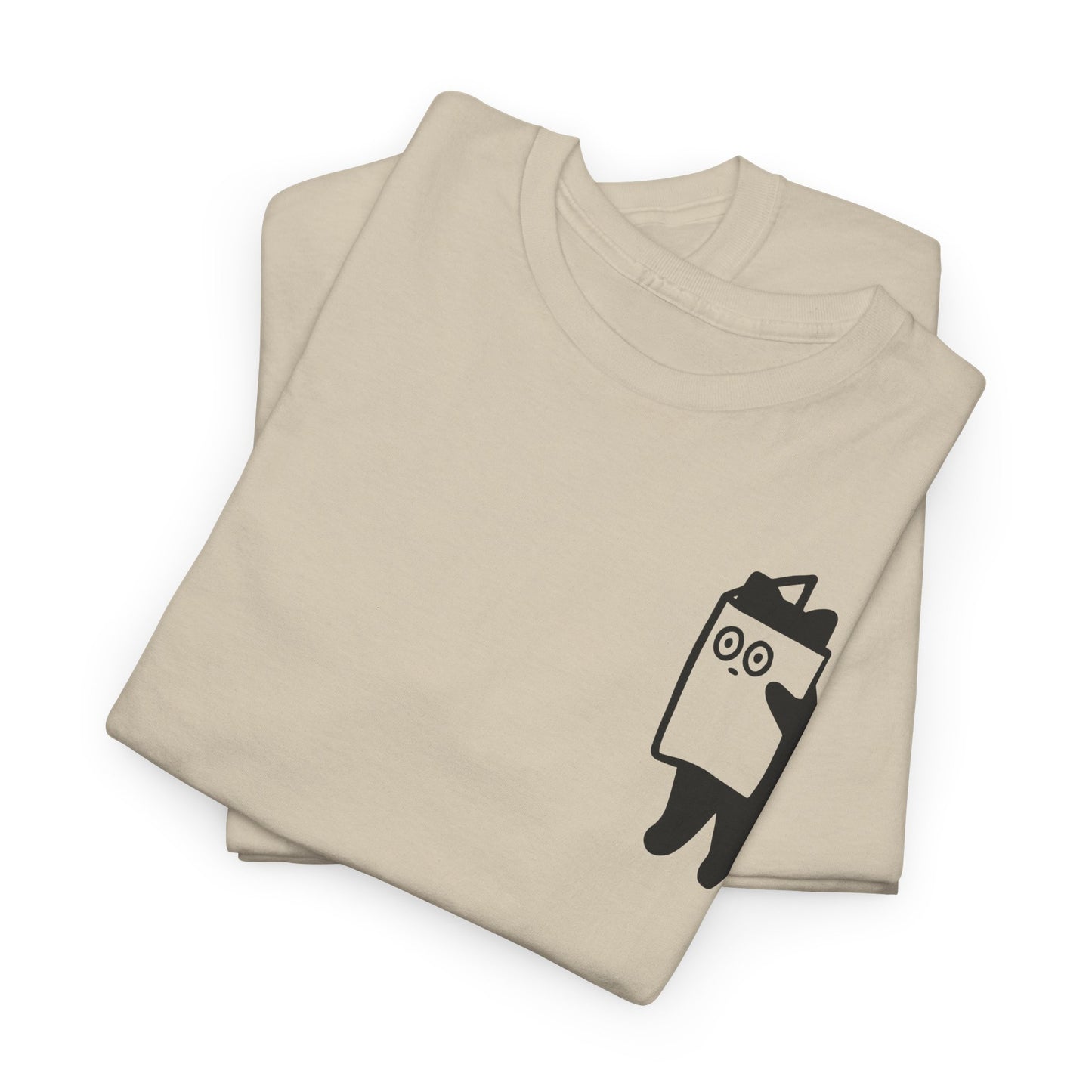 "Cat_A_Boo" Heavy fabric T-Shirt