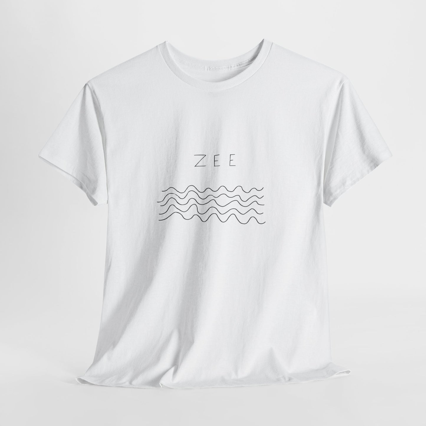 "de ZEE” Heavy fabric T-Shirt.