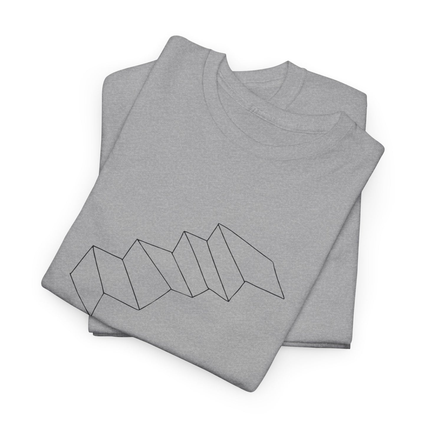 "Go up” Heavy fabric T-Shirt.