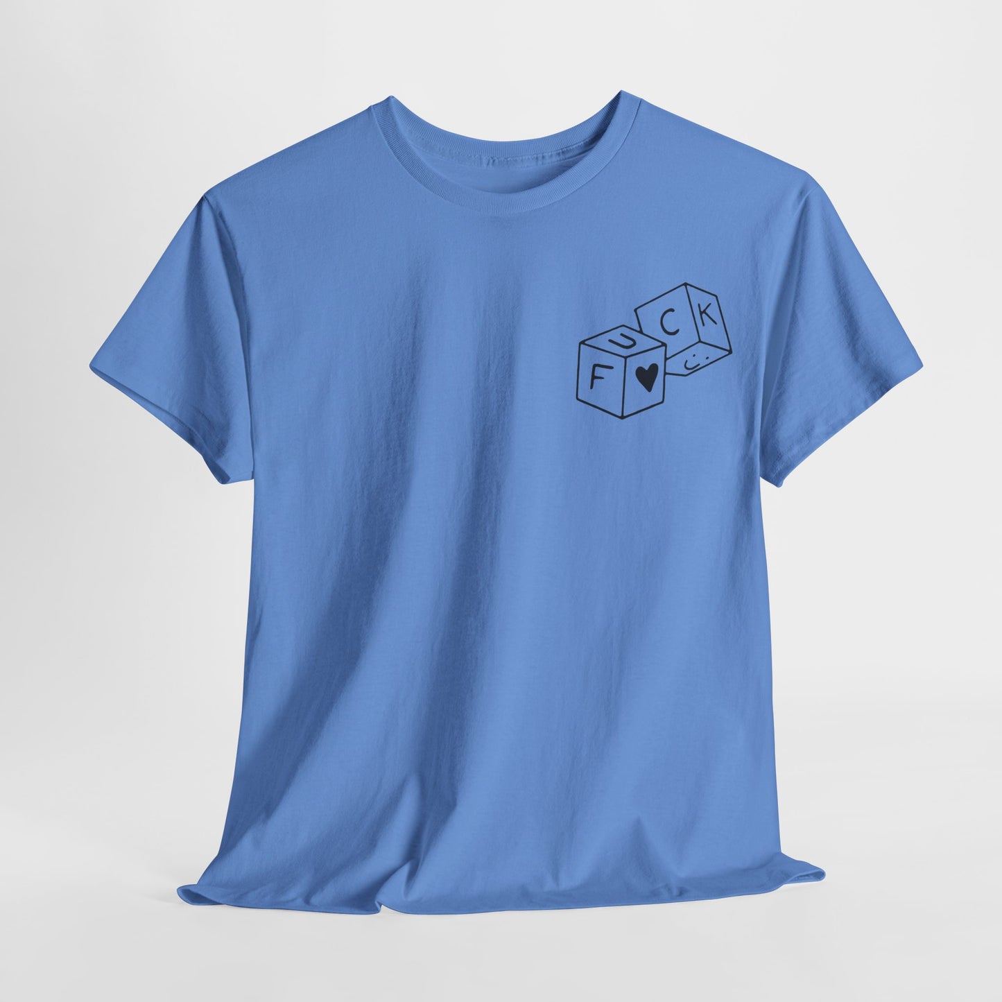 "The_dice" Heavy fabric T-Shirt