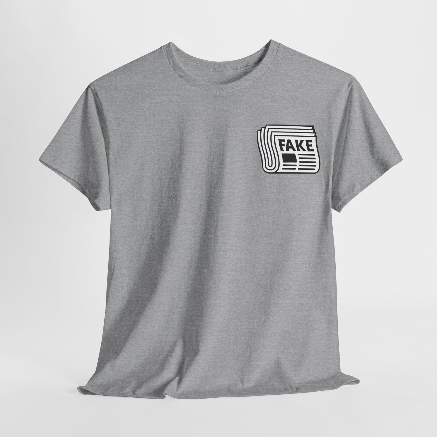 "Fake_news" Heavy fabric T-Shirt