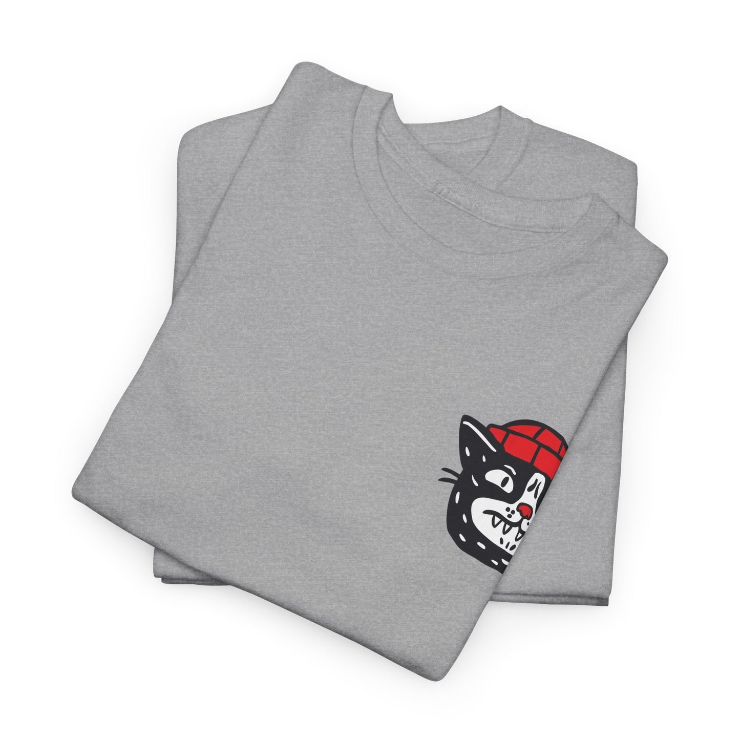 "Beeny_Cat" Heavy fabric T-Shirt