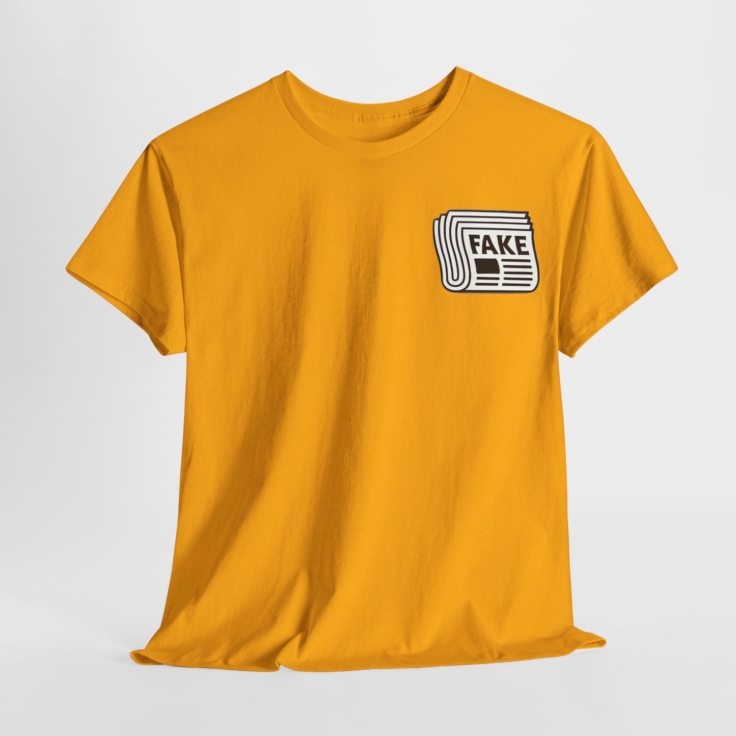 "Fake_news" Heavy fabric T-Shirt