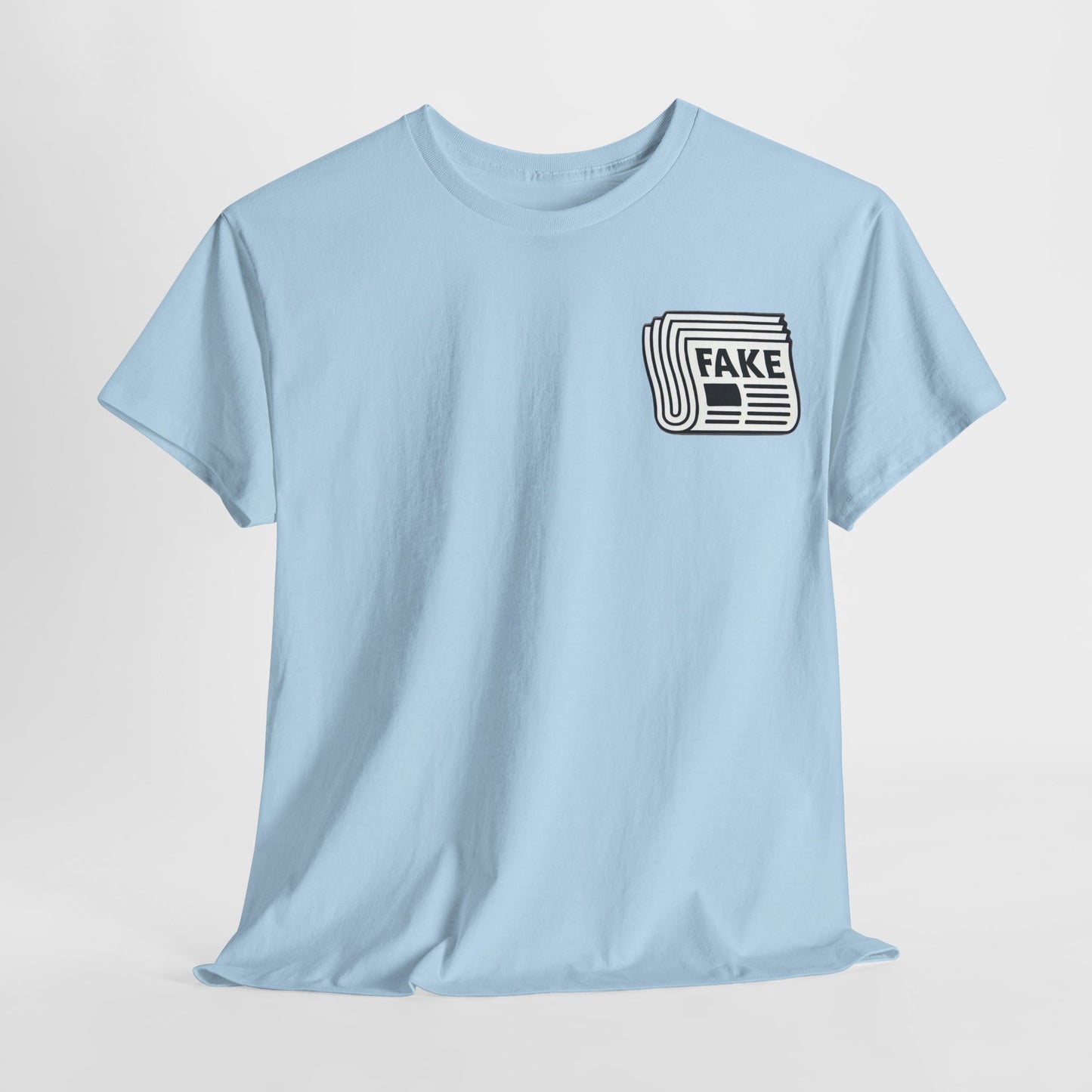 "Fake_news" Heavy fabric T-Shirt