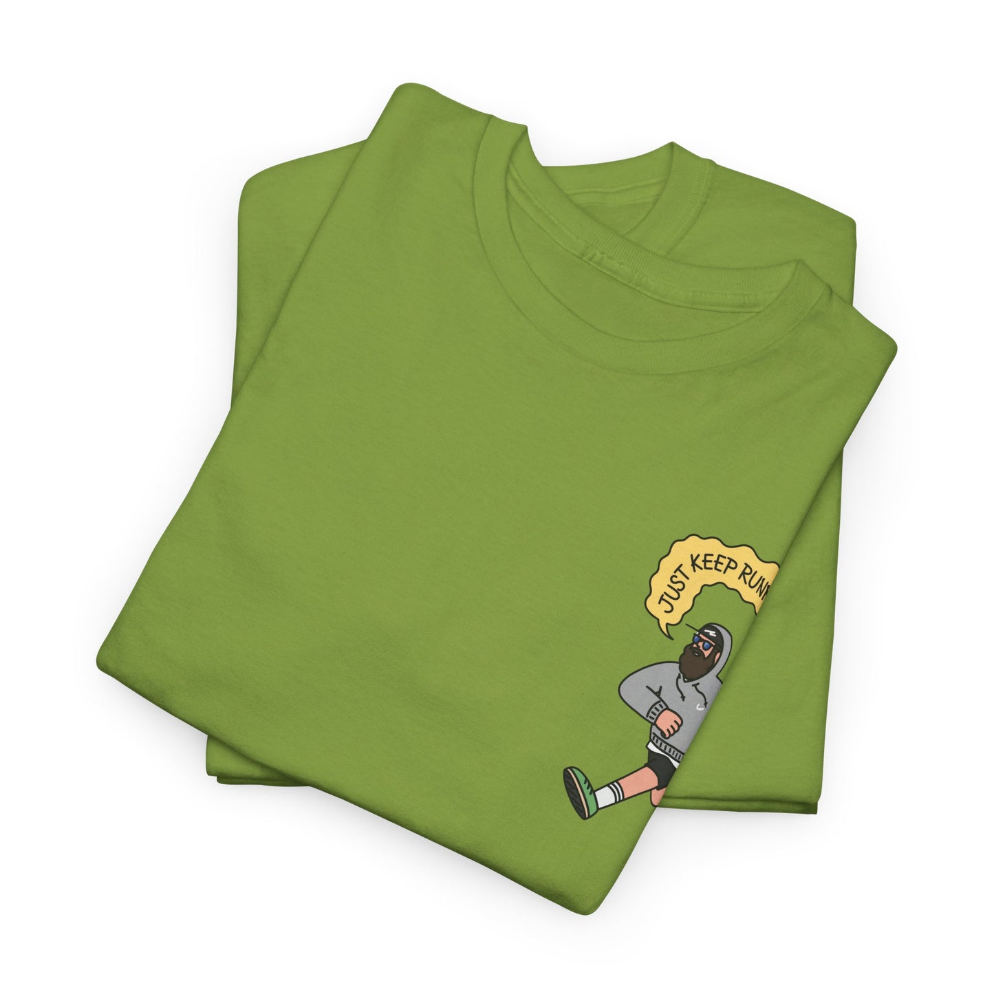 "Run_Meister" Heavy fabric T-Shirt