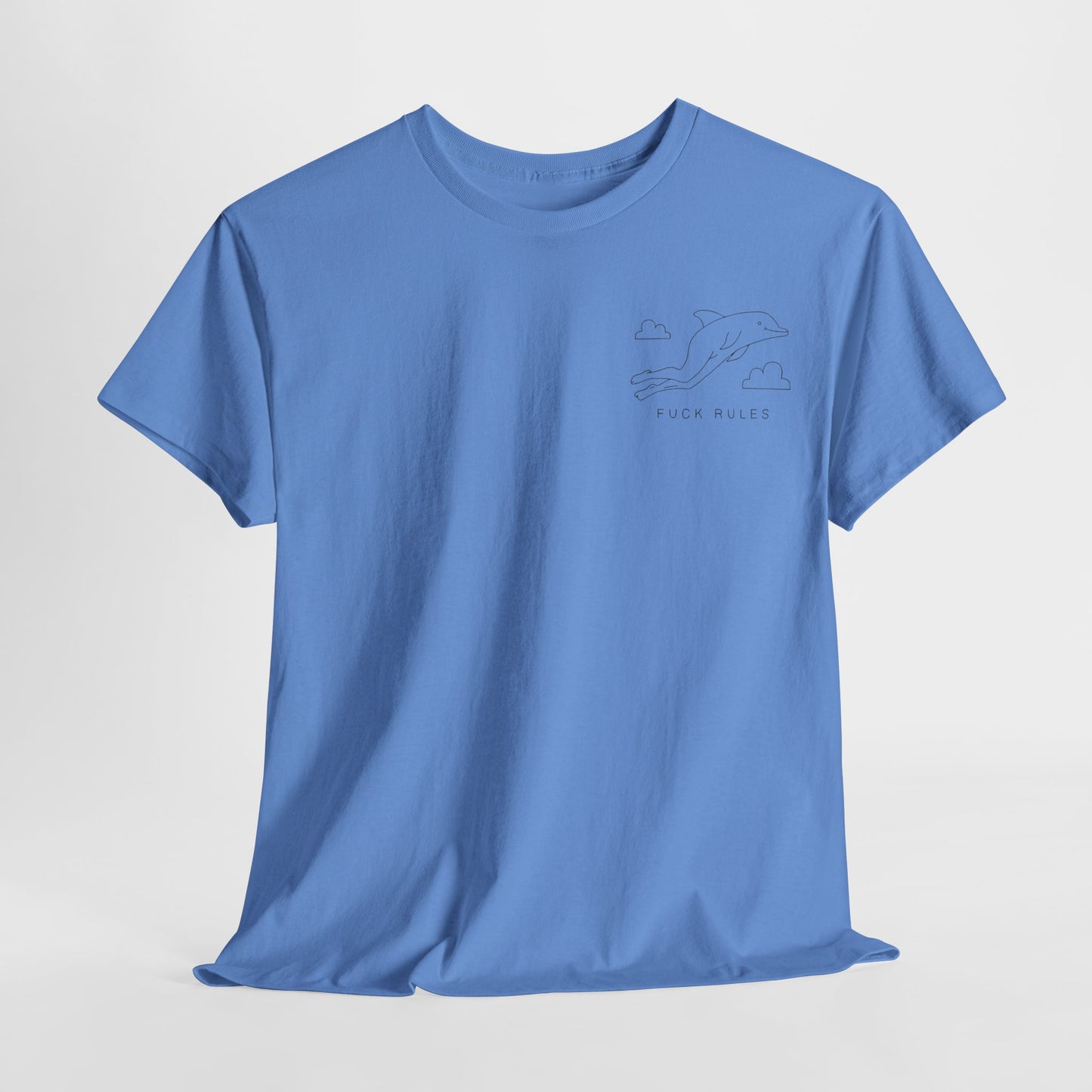 "Fuck_rules" Heavy fabric T-Shirt