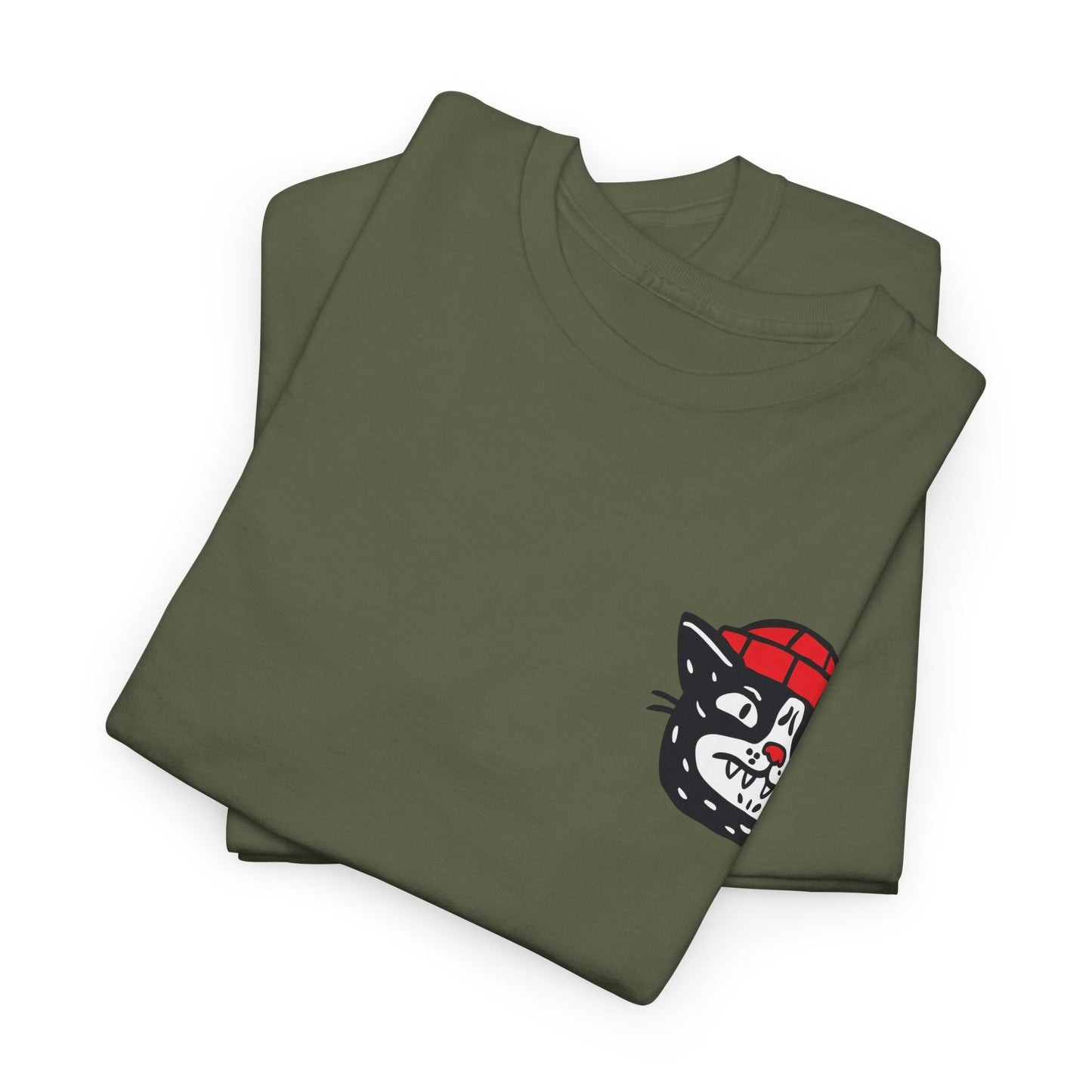 "Beeny_Cat" Heavy fabric T-Shirt