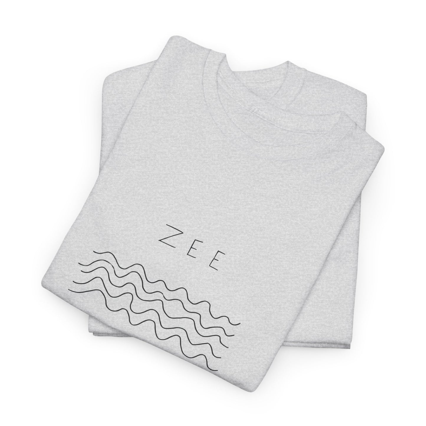 "de ZEE” Heavy fabric T-Shirt.