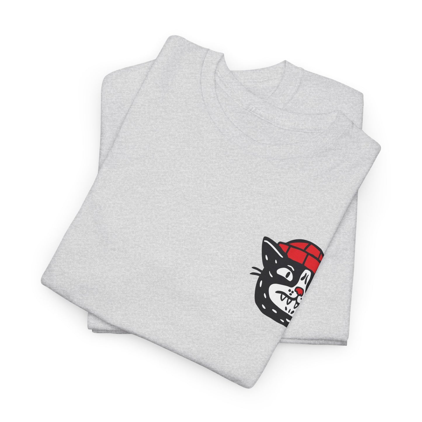 "Beeny_Cat" Heavy fabric T-Shirt