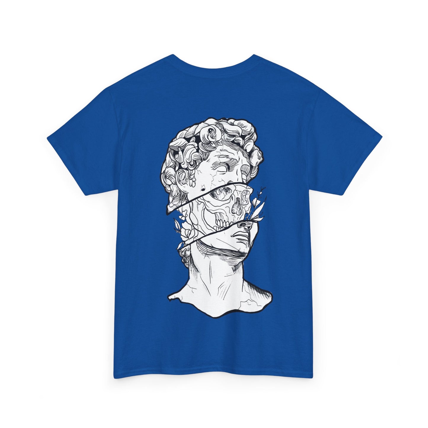 "Leo_Skull" Back Heavy fabric T-Shirt