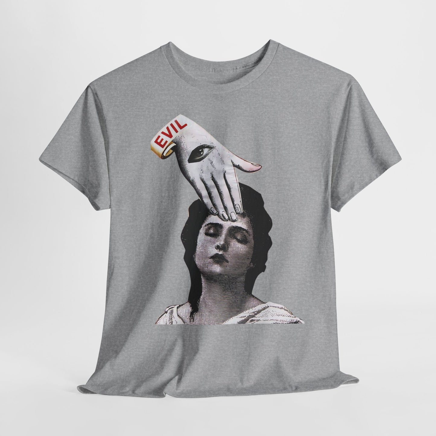 "Evil_mind" Heavy fabric T-Shirt