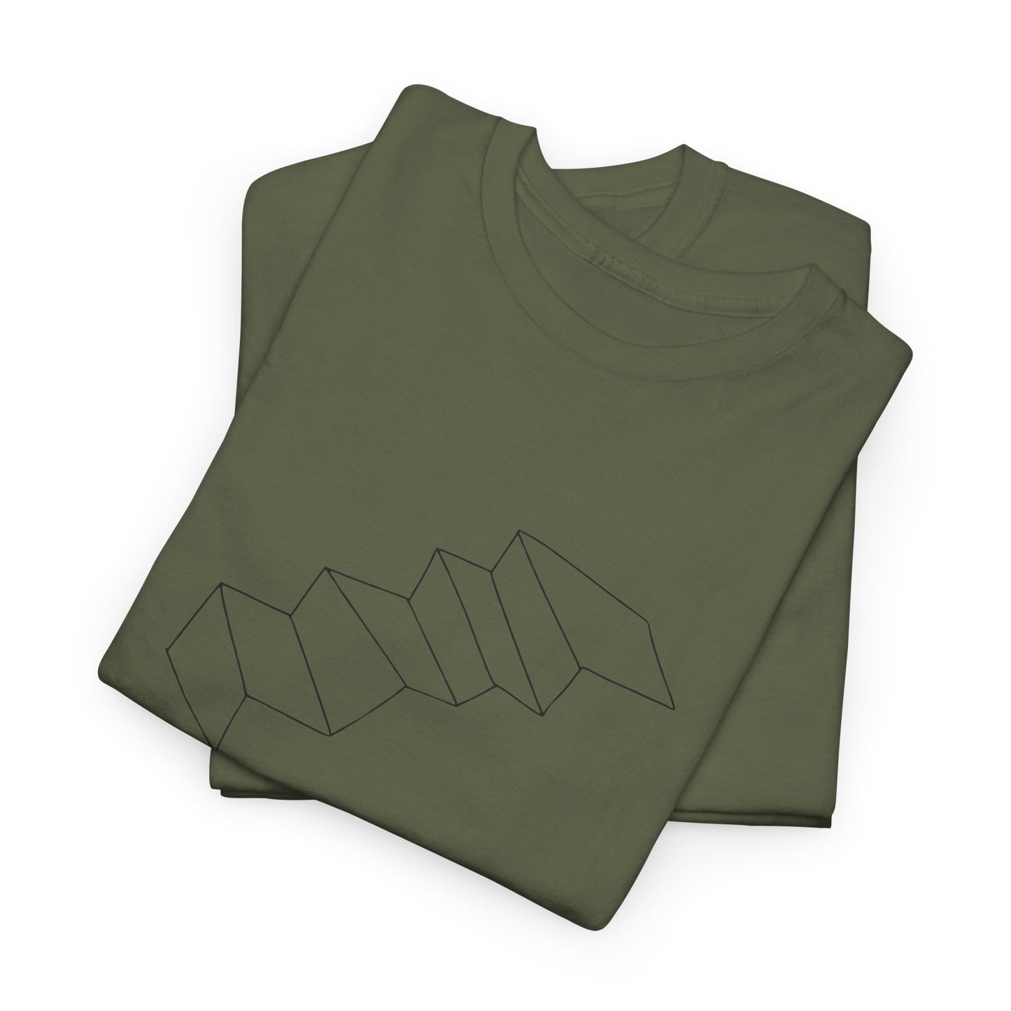 "Go up” Heavy fabric T-Shirt.