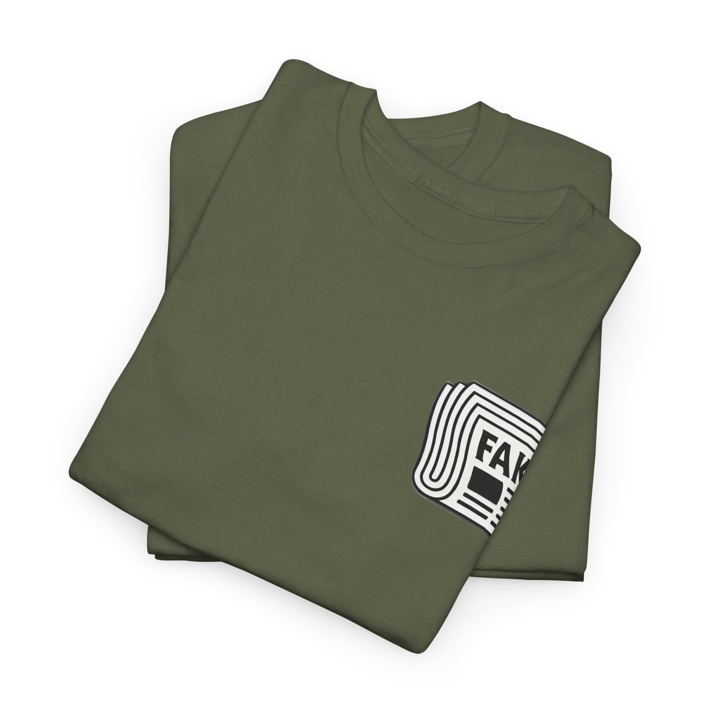 "Fake_news" Heavy fabric T-Shirt