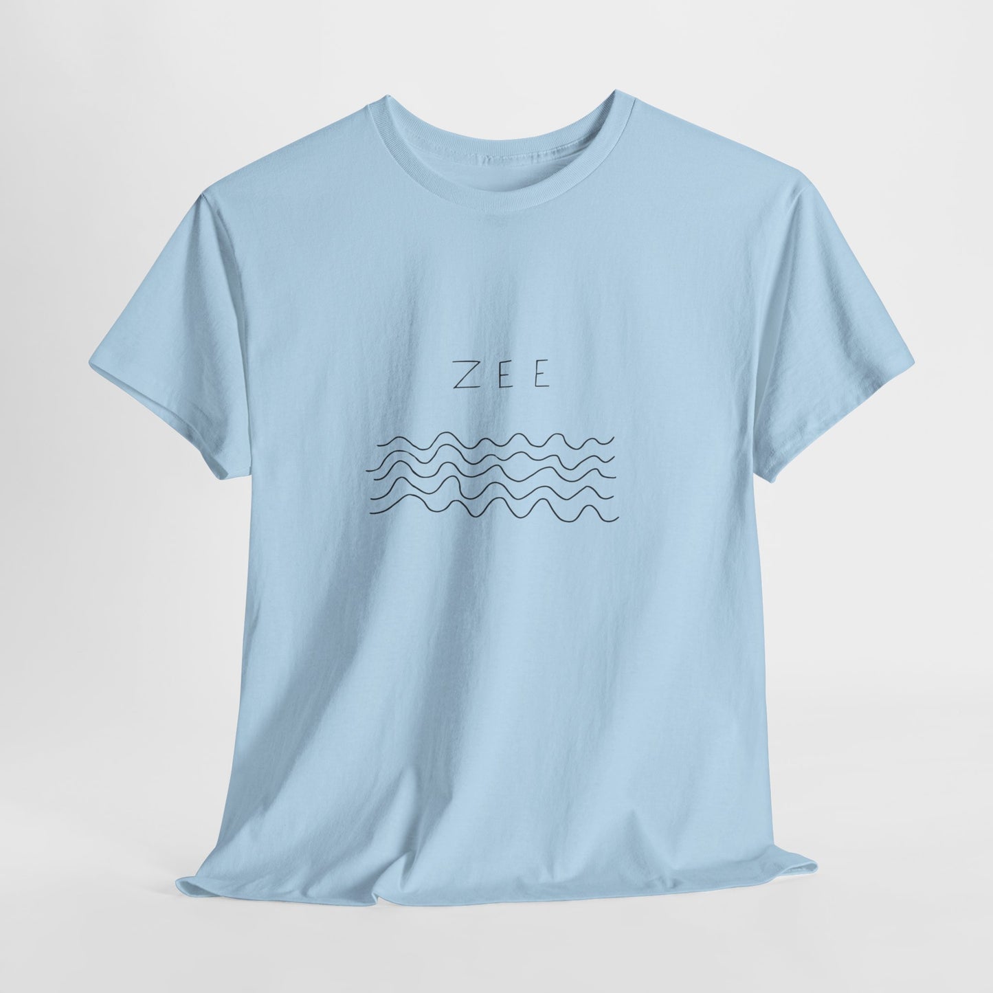 "de ZEE” Heavy fabric T-Shirt.