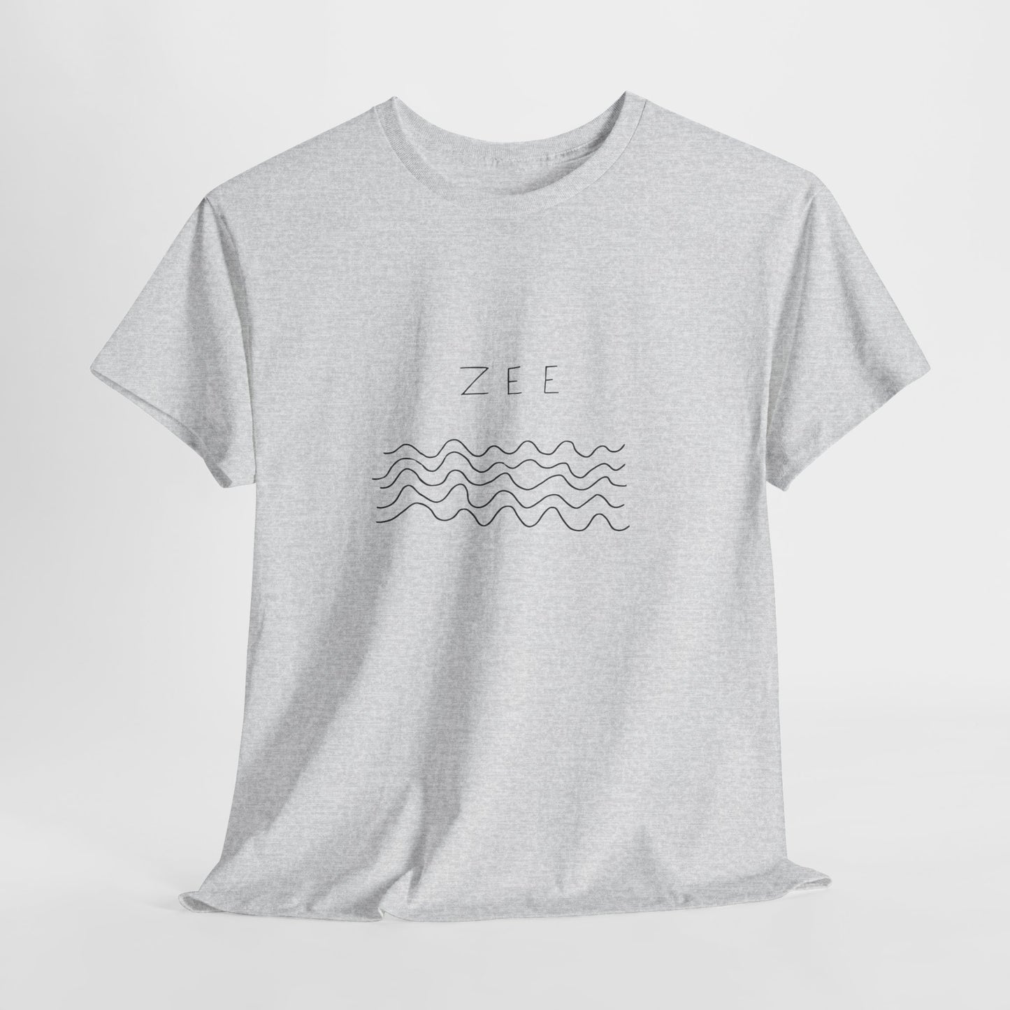 "de ZEE” Heavy fabric T-Shirt.