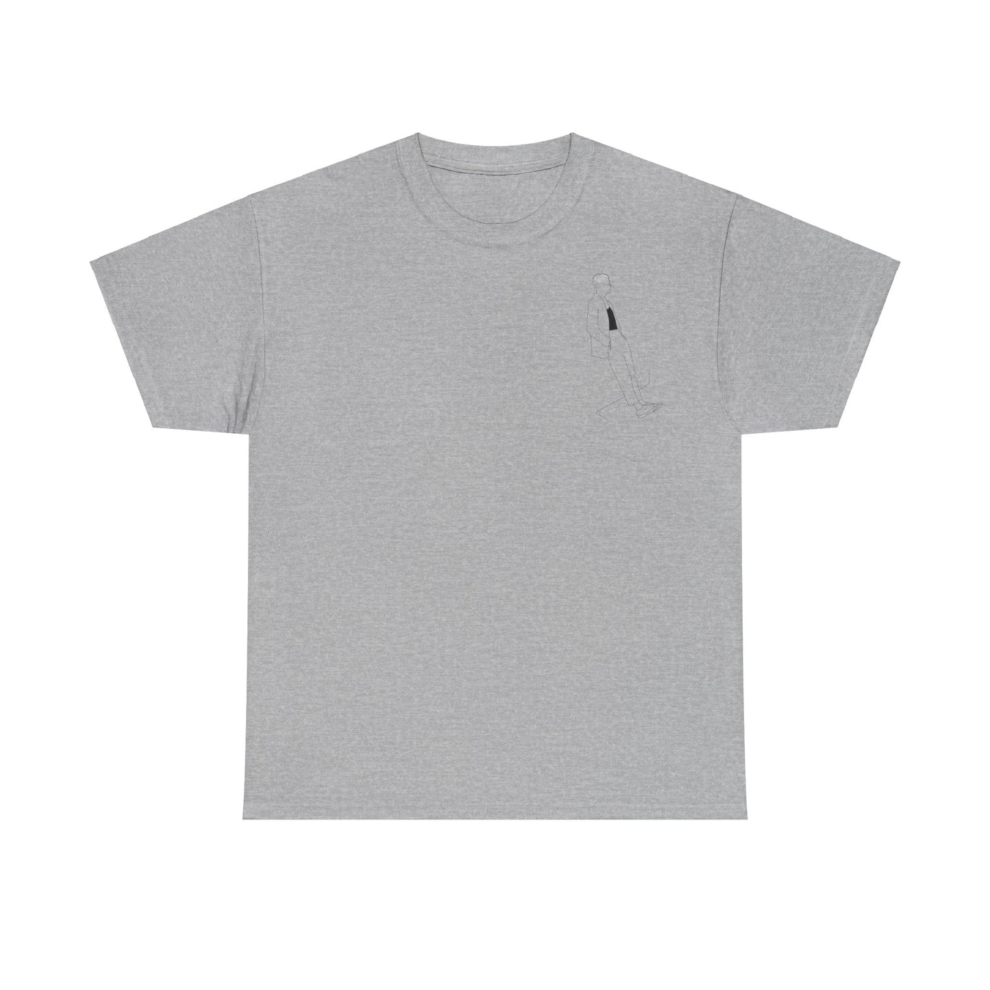 "Head_in_the_clouds” Heavy fabric T-Shirt by Kantlijn